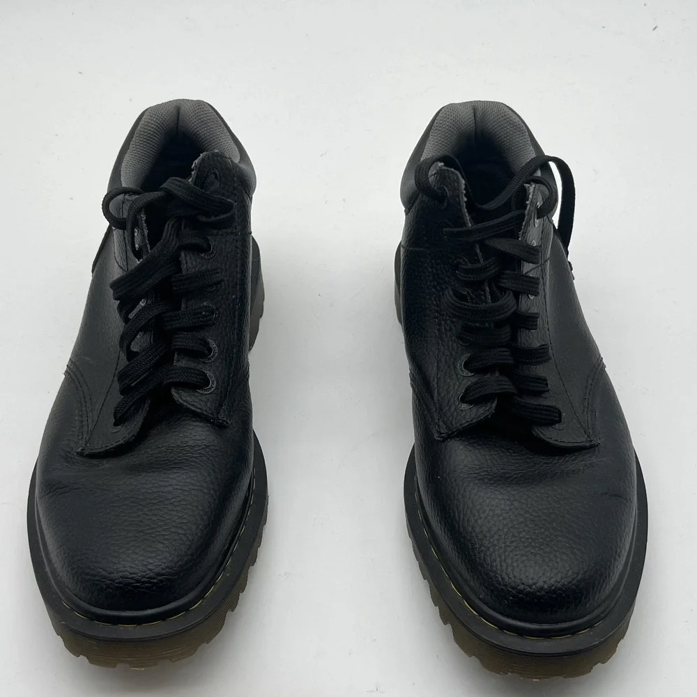 Dr Martens Harrisfield Black Pebbled Leather Chukka Ankle Boots Mens 11 UK 10